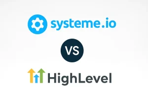 Systeme.io vs HighLevel platform comparison for funnel builders and digital entrepreneurs