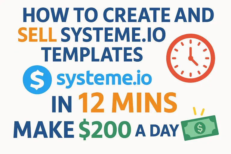 Create and Sell Systeme.io Templates