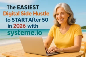 Digital side hustle after 50 for beginners 2026